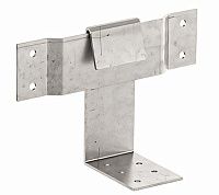 Кронштейн (уголок) для деревянных домов 78х210х2 мм Holz LOG210, углеродистая сталь